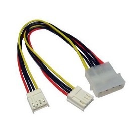 Cable-Tex Molex to 2 x Floppy Drive FDD Power Splitter Cable