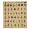 Treasure Gurus Presidents of The US on Antiqued Parchment Paper