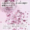 trekko Nail Hologram Heart Round Glitter Nail Parts (Heart)