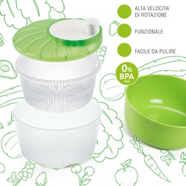Cosmoplast Slingshot and Salad Bowl 100% Made in Italy