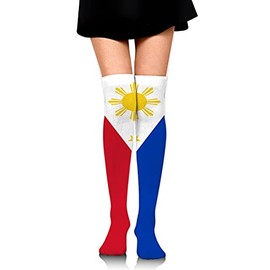 Flag of The Philippines Thigh High Socks Over The Knee Socks Knee High Socks