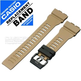 Casio Genuine Casio Watch Band for G-Shock GBD-800UC-5 GBA-800 Original Tan Sand Strap