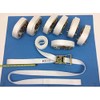 Ratchet Straps to Anchor Tents Large or Small and Inflatables of Any Size - Strong and Durable (1.5" x 15' Loop Ends)