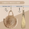Blau Marité 6 Purse Hanger for Closet. Tote Hanger. S-Shaped
