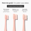 WonderSmile Wondersmile Ersatzbürsten Schallzahnbürste (Soft, Atomic Rose, 12er Pack) -