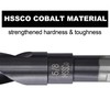 5/8 Cobalt Drill Bit for Metal and Hardened Steel, 1/2