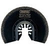 Draper 70469 Oscillating Multi-Tool Diamond Coated Cutting Blade (88mm)