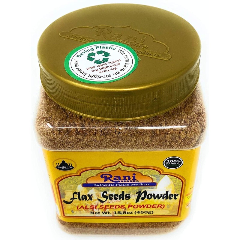 Rani Flax Seeds Powder (Alsi, Linum usitatissimum) 15.8oz (450g) PET