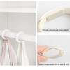 ZAAWUUT Foldable Desktop Clip Hooks,2-Pack Rod Hook,Purse Holder,Backpack Bag Hook