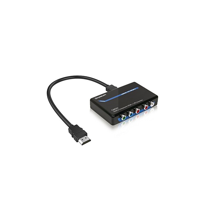 Simplecom CM501 HDMI to Component Video (YPbPr) and Audio (L/R)