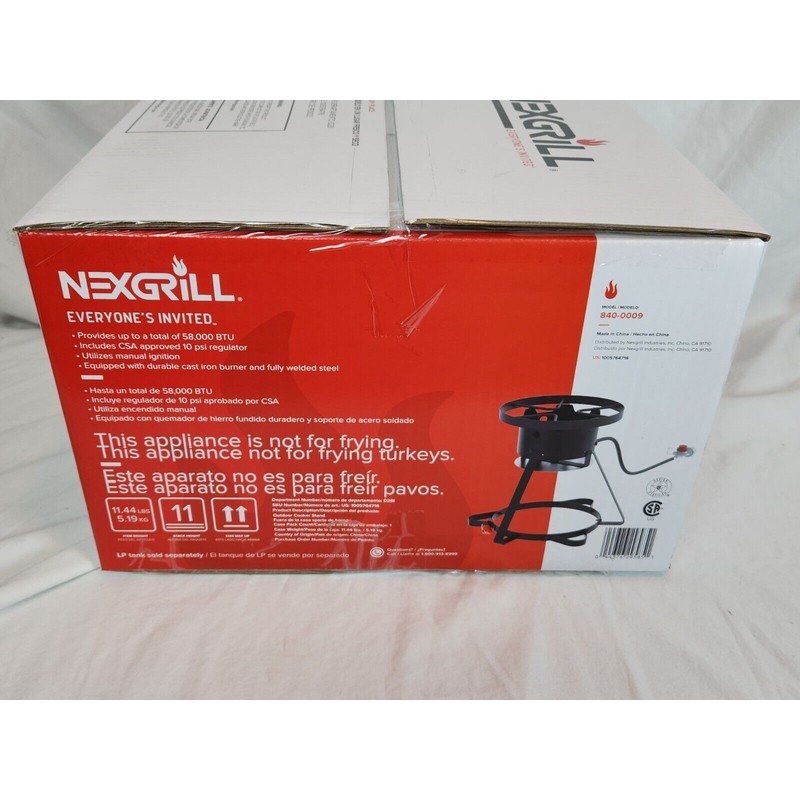 NexGrill Outdoor Fryer Cooker Stand - Tailgate, cooking - Propane