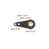 Heyiarbeit RC Boat Rudder with Single Servo Arm 52mm, Rudder