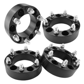 UNITHUB 1.5 Inch 6x5.5 Wheel Spacers to 6x139.7mm Lugcentric Wheel Adapters Spacers with 6 Lug 108mm Hub Bore M14x1.5 Studs Compatible for Escalade Chevy Silverado GMC Sierra 1992-2024 (Set of 4)