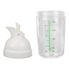 Salad Dressing Shaker, Clear Salad Dressing Mixer Dressing Container Dressing