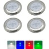 Boat Courtesy Lights LED, 3 Inch RGBW Boat Deck Lights,