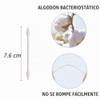 Hisopos de algodón 800 piezas, puntas de doble precisión con