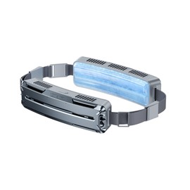 2024 Wearable Waist Fan - Portable Belt Fan, 3 Speeds Adjustable Strong Wind Power for Full Body Cooling fan, Rechargeable Multifunctional Travel Fan for Outdoor Work & Sports