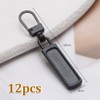 Spare Zipper Pull, Metal Zipper Tabs, 12 Pcs Replacement Zippers