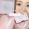 HESBUTY Highlighter Powder, Starlight White, Glitter, Glossy Skin, Transparent, High