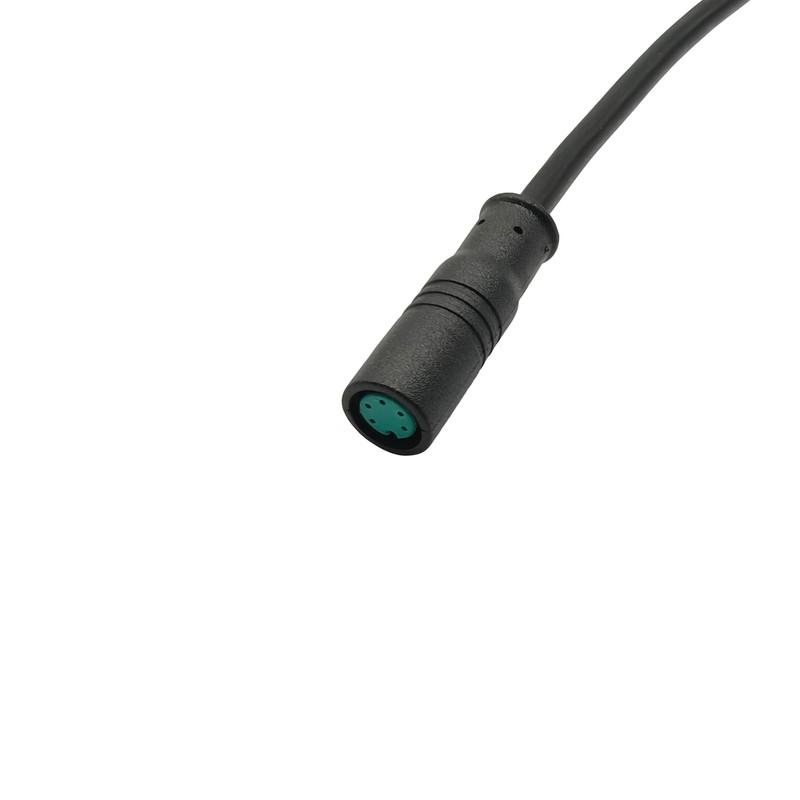 Pitertul 5Pin 3.9Ft Ebike Extension Cable Female Plug Waterproof Wire