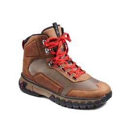 BASS OUTDOOR Men's Waterproof Peak Mountain Hiker Chelsea Boot, BRWN/MLT OLV, 8