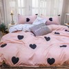 Freyamy Bed Linen, 135 x 200 cm, 2-piece Pink and