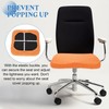 sourcing map Office Chair Cover, 46-54cm Jacquard Stretchable Soft Rotating
