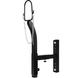 Zwinz Livestock Stand 9.8 inch Height Adjustable, Goat Stand 5.9 inch Length Adjustable，Metal Livestock Stand Attachment Nose Loop Headpiece, Trimming Stand for Goat & Sheep.