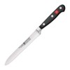 WÜSTHOF Classic 5" Serrated Utility Knife, Black