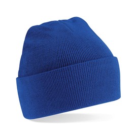 Beechfield Original Cuffed Beanie Colour=Bright Royal Size=O/S