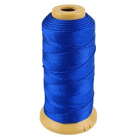 656 Feet Twisted Nylon Twine String Cord for Gardening Marking DIY Projects Crafting Masonry (Blue, 1mm-656 feet)