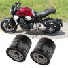 2 Pcs Motorcycle Oil Filter 15410 MFJ D01 Engine Diesel