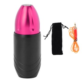 Tattoo Pen Machine Aluminum Alloy Adjustable Tattoo Makeup Gun Kit for Tattoo ArtistsRose Red
