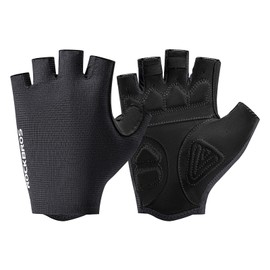 ROCKBROS(ロックブロス)サイクルグローブ 夏 サイクリンググローブ 自転車 手袋 指切り メッシュ 伸縮性 UVカット ロードバイク アウトドア メンズ レディース
