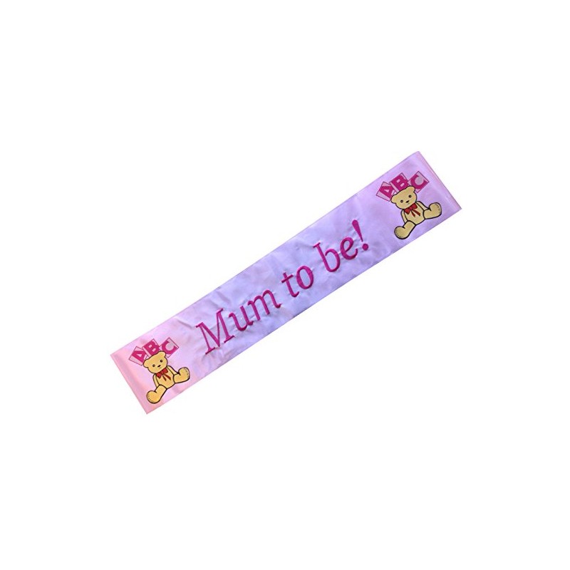 Alandra Party P Mum to Be Sash with Embroidered Logo,