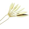 Siwalai Thai Traditional Gold Plated Hair Leaf Fork 7.5 Inches