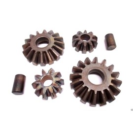 Tuff Torq Genuine OEM Differential Gear Kit for K46 Transaxle - Metal, 1 count, Kit, White, 1 pack