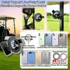 WUKO HUNT Magnetic Golf Cart Phone Holder 2-in-1