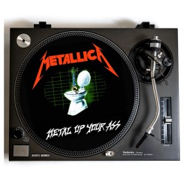 Universal METALLICA Turntable Slipmat for Vinyl Records 12" DJ Slip Mat heavy metal vinyls