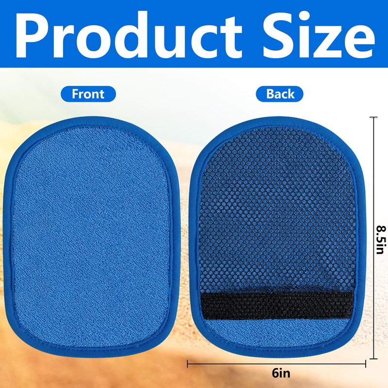 codree 2 Pcs Sand Remover for Beach- Soft Sand Wipe