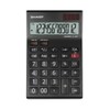 Sharp EL-125TWH Office Desktop Calculator - Black/White