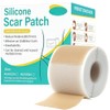 Yakiter 2M4CM Parches de Silicona para Cicatrices,Cinta para Cicatrices Recortable,Impermeable