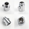 Bestgle Hand shower valve 2 pieces shut-off valve flow limiter