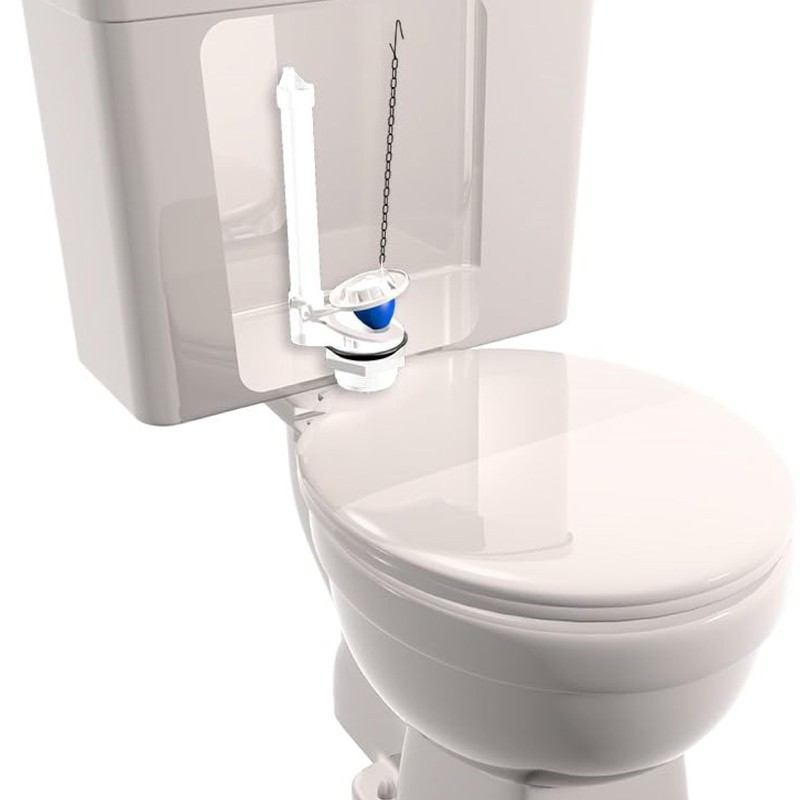 Water Saving Adjustable Forever Toilet Flapper - 2 Inch