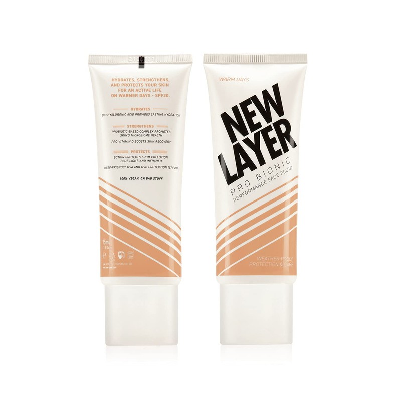 NEW LAYER Pro Bionic Facial Fluid Day Cream SPF 20