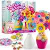 Klever Kits - Artesanía de flores con 2 jarrones, haz