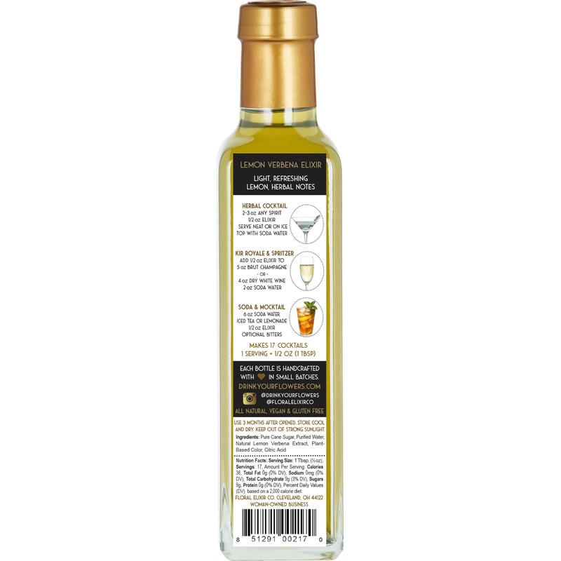 Floral Elixir Co. - All Natural HERB Syrup for Cocktails