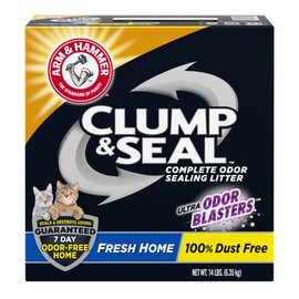 ARM & HAMMER Clump & Seal Cat Litter, Fresh Scent 14lb