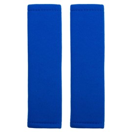 AUTOXBERT 2 Pcs Universal Car Seat Belt Covers for Adults and Kids, Soft Car Seatbelt Strap Breathable Shoulder Pads Protector - Blue