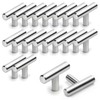 BELLE VOUS Kitchen Cupboard Handles (20 Pack) - 50mm T-Bar